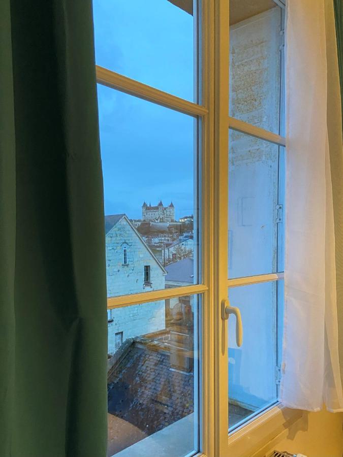 La Terrasse Saumuroise - Vue Chateau & Loire Екстериор снимка